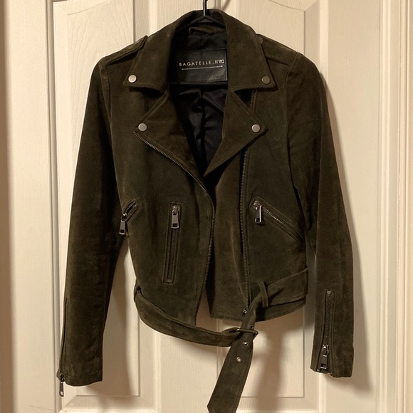Suede Motor Coat - Picture 2 of 7